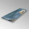 Margelle / plat de marche Pierre de Bali Météor Mix bleu R10 33x120cm