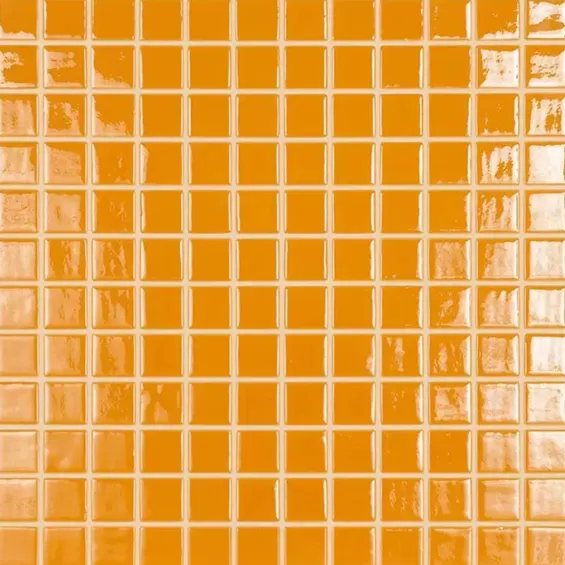  Mosaïque Couleur Orange 31.5x31.5 cm - Réflex Boutique