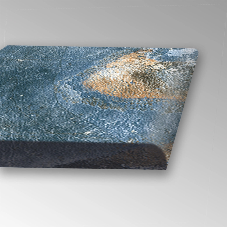 Margelle / plat de marche Pierre de Bali Météor bleu Mix R11 30x120cm