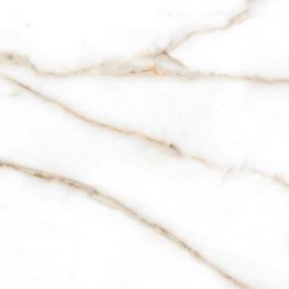 Carrelage sol brillant effet marbre Colisée or 60*60 cm