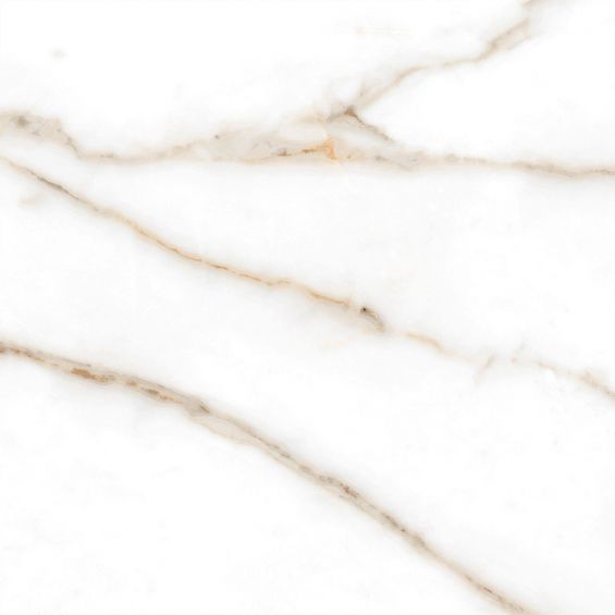 Carrelage sol brillant effet marbre Colisée or 6060 cm