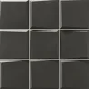  Carrelage mur moderne Block noir 33x33 cm - Réflex Boutique