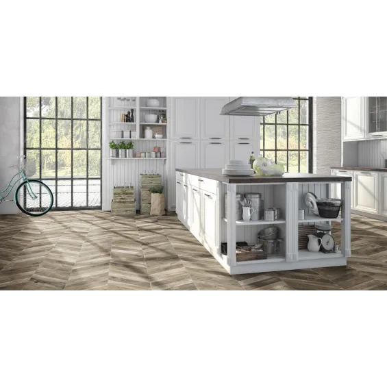  Carrelage parquet chevron Latte camel 70x40 cm - Réflex Boutique