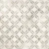 Dalle extérieur effet carreaux ciment Fragment blanc R11 14 mm 32,9x32,9 cm - Réflex Boutique