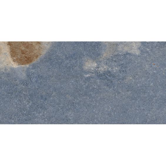 Carrelage sol extérieur effet pierre Pierre de Bali Ubud bleu R11 3060cm
