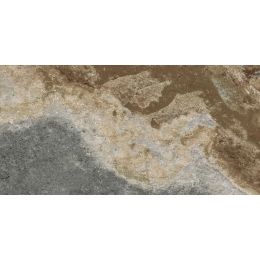 Carrelage sol extérieur effet Pierre de Bali Ubud vert R11 30*60cm