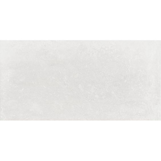 Carrelage sol effet béton Cemento Blanc 30x60 cm