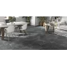  Carrelage sol effet pierre Provenza anthracite multi-format - Réflex Boutique