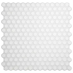  Carrelage mur moderne Points neige 31x31 cm - Réflex Boutique