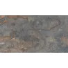 Carrelage sol extérieur Canggu effet Pierre de Bali bleu R11 33x60cm