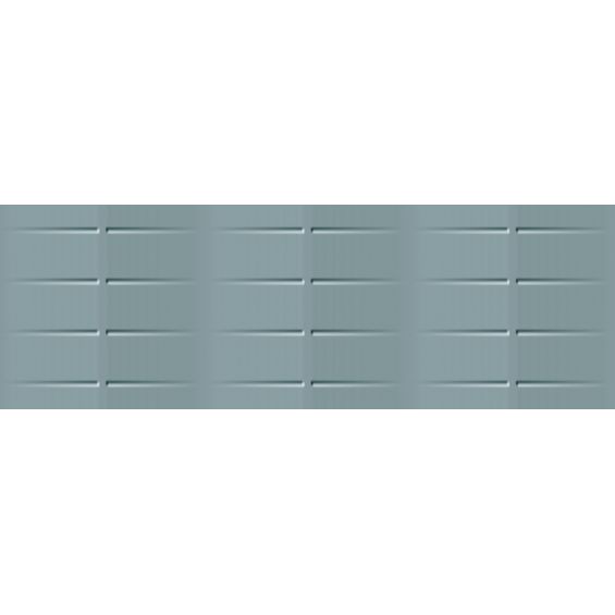 Carrelage mur Pastel Décor Relief Bleu 30x90 cm
