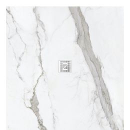 Receveur Hotel marbre blanc Ardoise relief antidérapant 