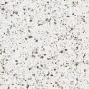 Carrelage sol et mur effet Terrazzo poli Gemme blanc 120x120 cm - Réflex Boutique