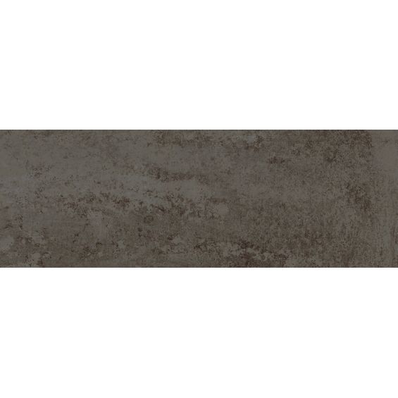 Carrelage mur effet métal Acier marron brûlé 30x90 cm