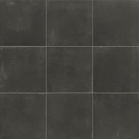 Carrelage sol Mélancolie noir 20x20 cm