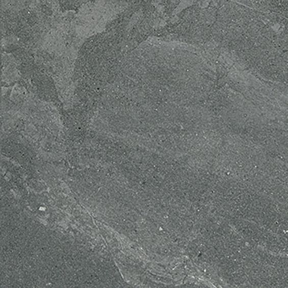 Carrelage sol effet pierre Stèle gris anthracite 90x90 cm