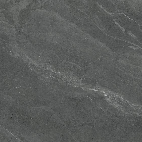Carrelage sol effet pierre Stèle anthracite 90x90 cm