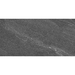 Carrelage sol effet pierre Stèle anthracite 30x60 cm