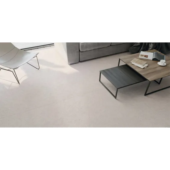  Carrelage sol effet pierre naturelle Grain crème 60x60 cm - Réflex Boutique