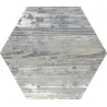  Carrelage sol hexagonal Lublin gris 22x25 cm - Réflex Boutique