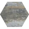  Carrelage sol hexagonal Lublin gris 22x25 cm - Réflex Boutique