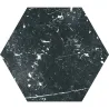  Carrelage sol hexagonal Arrecife Marquina 25x25 cm - Réflex Boutique