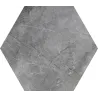  Carrelage sol hexagonal Arrecife Gris 25x25 cm - Réflex Boutique