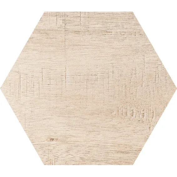  Carrelage sol hexagonal Legno Beige 25x25 cm - Réflex Boutique