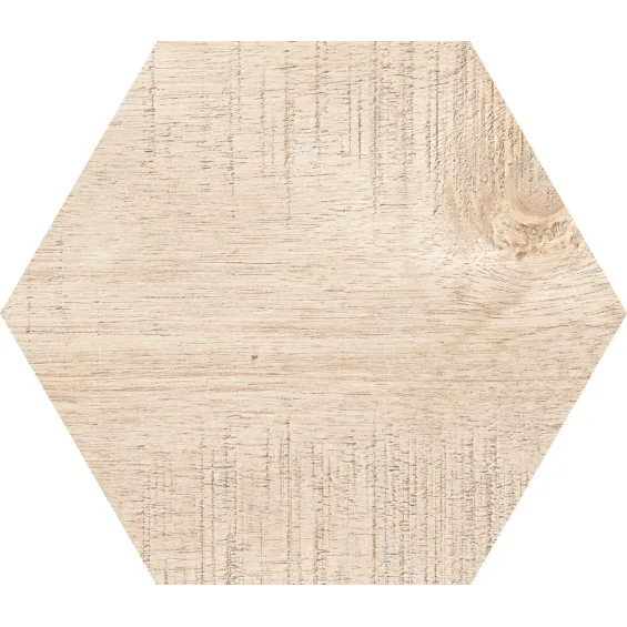  Carrelage sol hexagonal Legno Beige 25x25 cm - Réflex Boutique