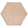 Carrelage sol Hexagonal traditionnel Pilotta Rosé 56x48,5 cm - Réflex Boutique