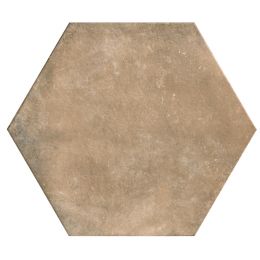 Carrelage sol Hexagonal traditionnel Pilotta terre 56x48,5 cm