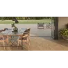 Carrelage sol extérieur traditionnel Pilotta terre R11 14 mm 32,9x32,9 cm