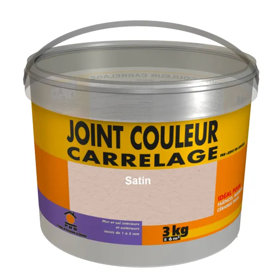 Joint fin Satin carrelage 5kg - Réflex Boutique