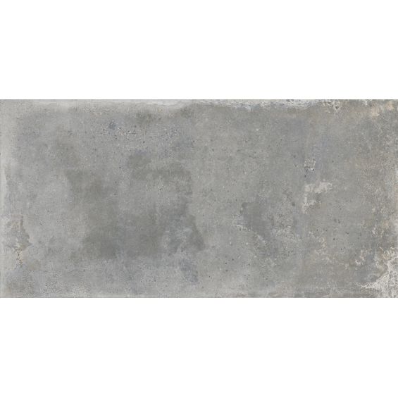 Carrelage sol effet béton Batum gris 60x120 cm