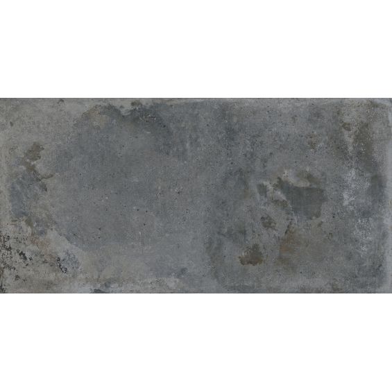 Carrelage sol effet béton Batum graphite30x60 cm