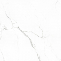 Lot de 4 m2 Carrelage sol et mur effet marbre mat Granito white 75*75 cm