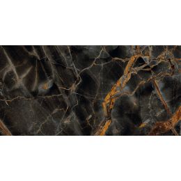 Carrelage sol et mur poli effet marbre Botticcino Caravaggio Gold 60*120 cm