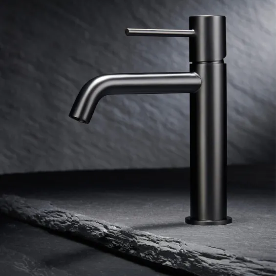  Mitigeur lavabo Milan Gris Anthracite - Réflex Boutique