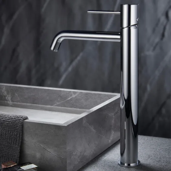  Mitigeur lavabo Milan haut chrome - Réflex Boutique