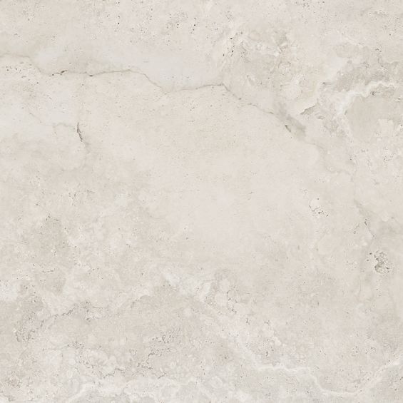 Carrelage sol effet pierre Tuf blanc 60x60 cm