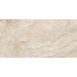 Carrelage sol effet pierre Tuf crème 30x60 cm