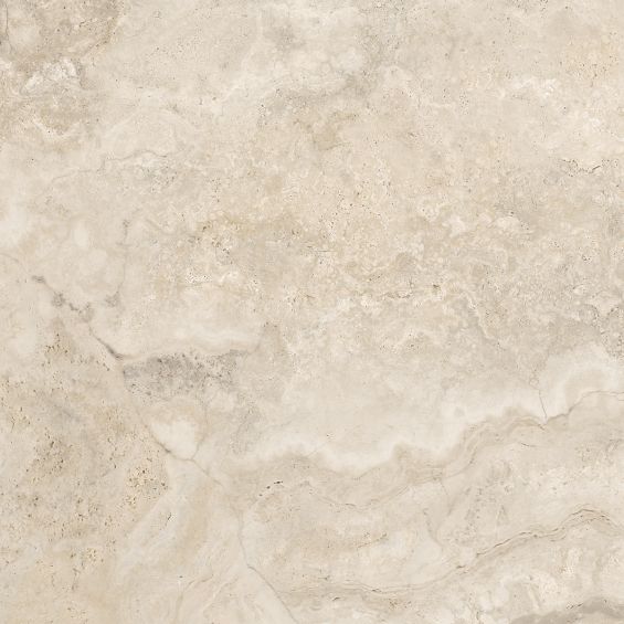 Carrelage sol effet pierre Tuf crème 60x60 cm