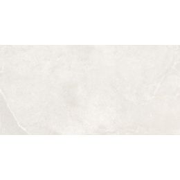 Carrelage sol effet pierre Opale blanc 60x120 cm