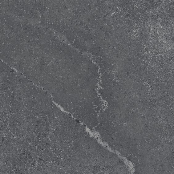 Carrelage sol effet pierre Opale gris anthracite 60x60 cm