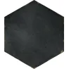  Carrelage sol hexagonal San Marin noir 14x16 cm - Réflex Boutique