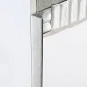Pose brossé effet miroir
