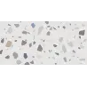  Carrelage effet Terrazzo Mezzo décor blanc grisé 60x120 cm - Réflex Boutique