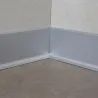 Plinthe aluminium argent mat