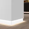 Plinthe aluminium Rétro-éclairée