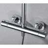  Mitigeur Douche Thermostatique Milan Chrome - Réflex Boutique